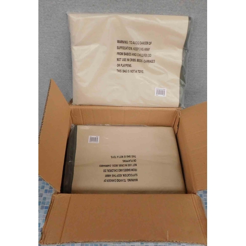 607 - Box of wrap bags with scissors