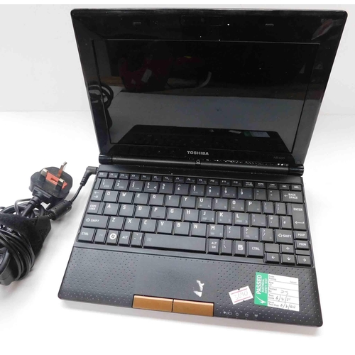 754 - Toshiba NB500 laptop w/o