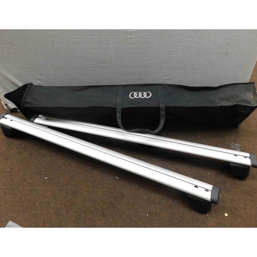 774 - Audi roof bars - new and case