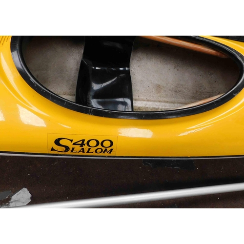 790 - Slalom 400 full size canoe with oar