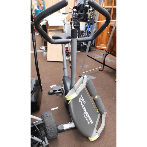 807 - Lonsdale exercise bike (no computer display) + wonder core