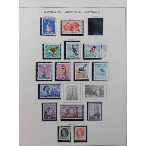 89 - Album - Australian stamps including - 1963 navigators unmounted