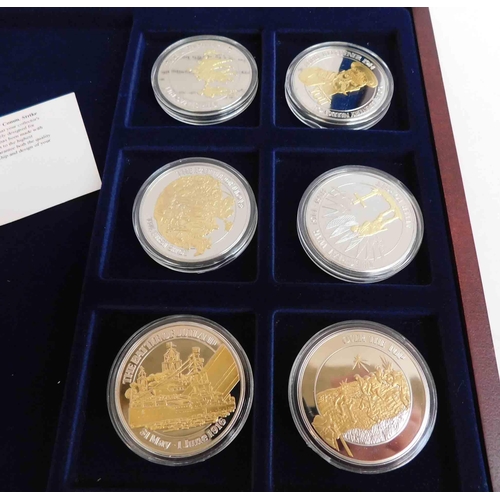 151 - Windsor Mint - WWI centenary commemorative strike set - complete with COA