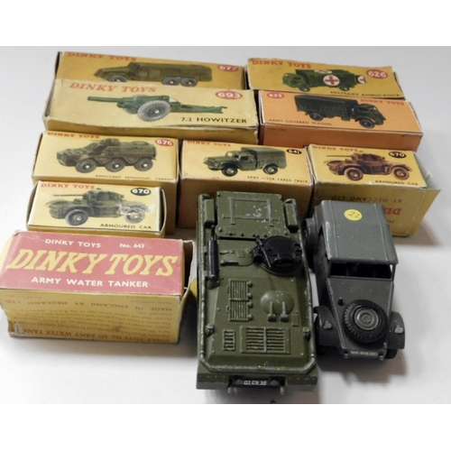 Dinky Diecast - military vehicles