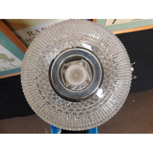 149 - Antique Victorian - repousse decorated sterling silver oil lamp