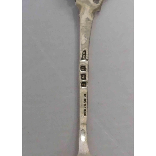 118 - Antique - Bradford silver souvenir spoon