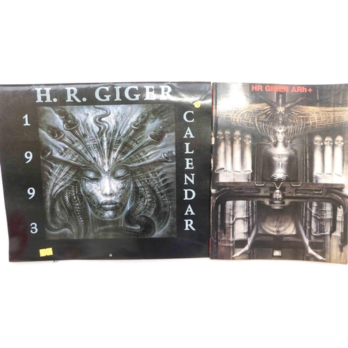 HR Giger book & calendar