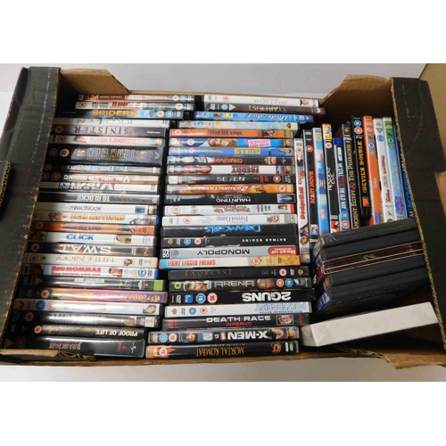 820 - Box of 50 assorted DVD's