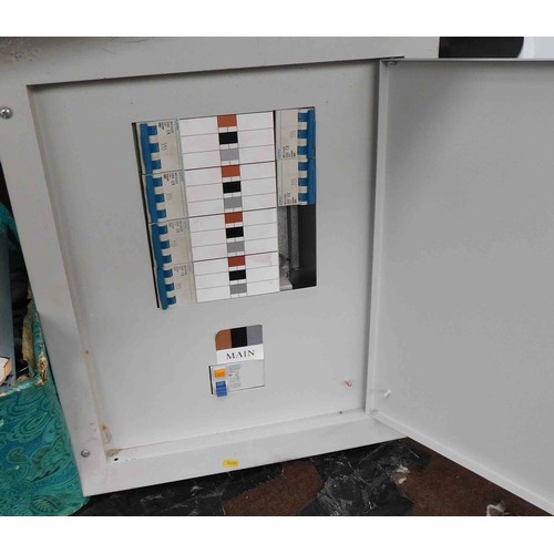 545 - Trip switch fuse box & box of metal brackets