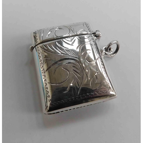 116 - Silver - vesta case