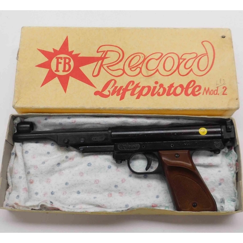 15a - Record Luftpiztole - mod LP3 .177 air pistol