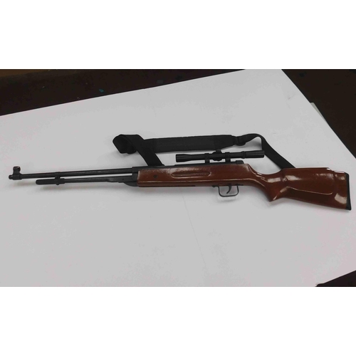 170a - Air rifle with telescopic sight (22) - w/o