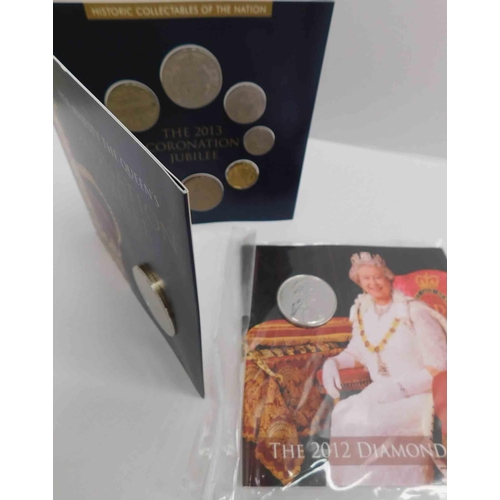 245 - Two - Queen Elizabeth coin sets - 2012 Diamond Jubilee & Coronation Jubilee