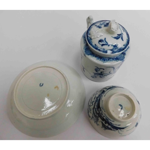 248 - Blue & white - decorated ceramics