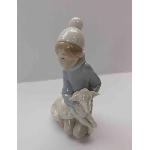 262 - Lladro figure with sheep - 1977