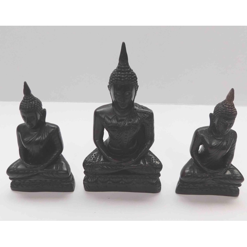 265 - Three - Tibetan style - Buddha figures