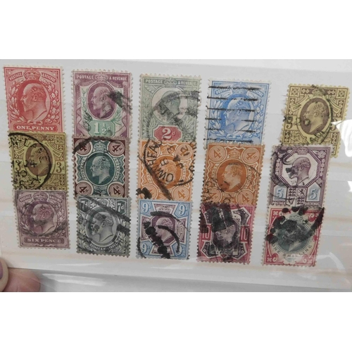 269 - Set of used - Edward VII stamps with extra shades