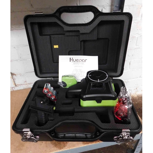 523 - Huepar professional laser level kit - new W/O