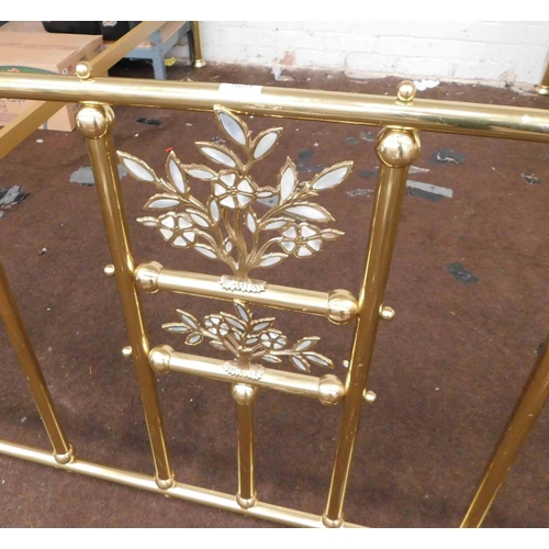 529 - Brass bed frame - complete 60