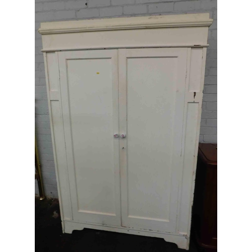 540 - Large double door wardrobe