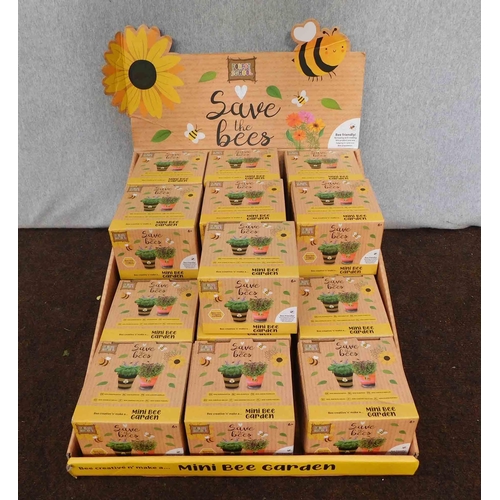 578 - Box of mini bee gardens