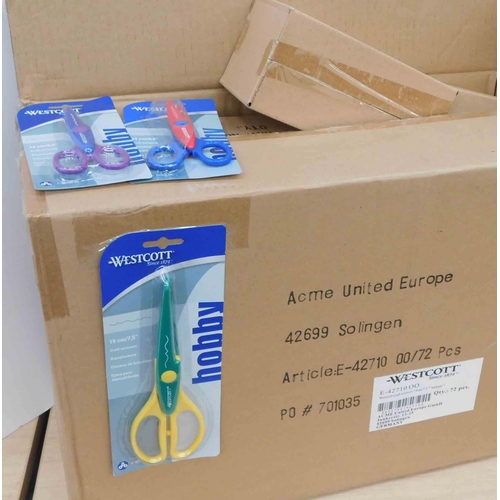 619 - Large box of Wescott scissors