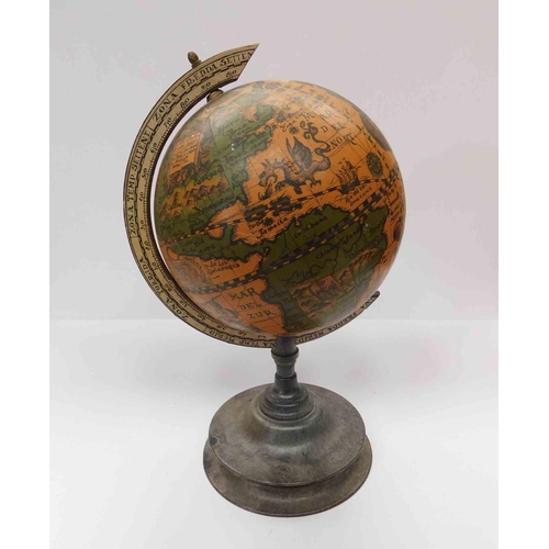 63 - Antique style - desk globe