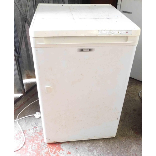 758 - Zanussi undercounter freezer w/o