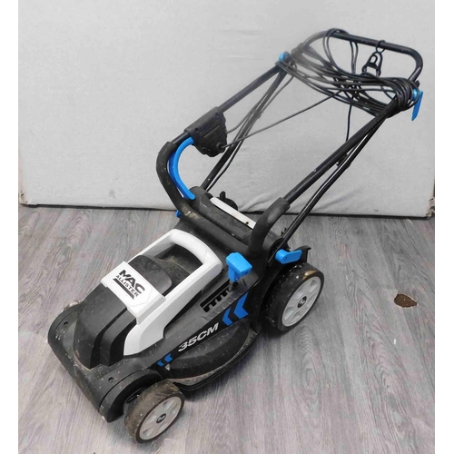 775 - MacAllister electric lawnmower-no grass box W/O