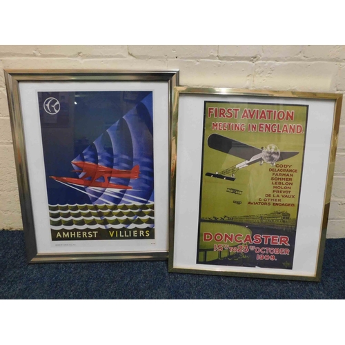 11 - Aviation style - framed posters