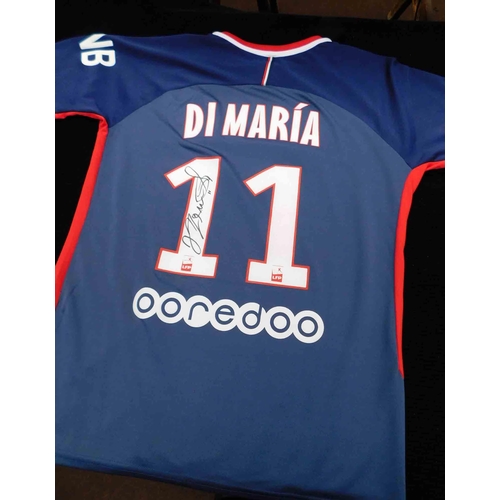 177 - Signed - Paris St. Germain/Emirates shirt - Di Maria No.11