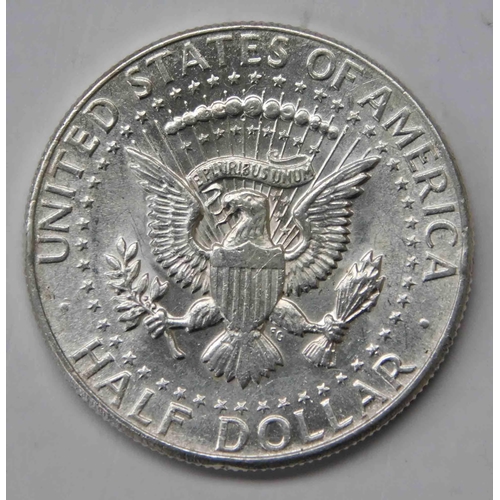 206 - 1964 dated - Kennedy silver 1/2 Dollar