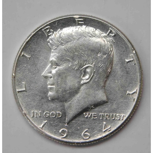 206 - 1964 dated - Kennedy silver 1/2 Dollar