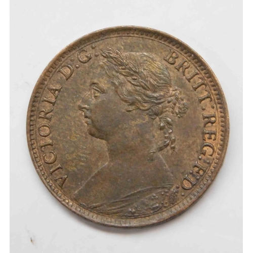 211 - 1886 dated - Farthing coin