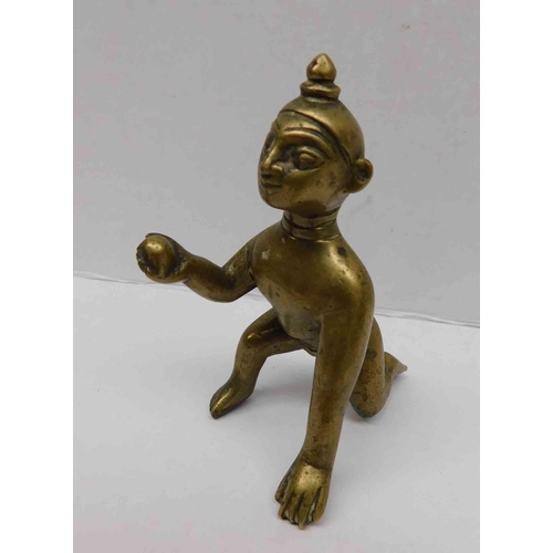 274 - Indian - Brass altar figure