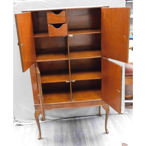 533 - Vintage storage Bureau with storage cube shelf system