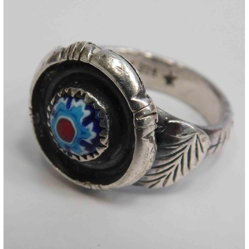 100 - Vintage silver Tuareg ring