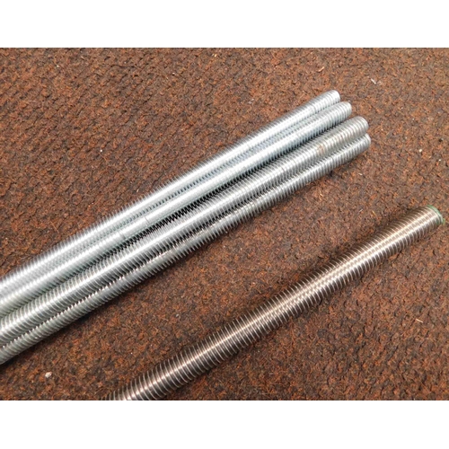 528 - 6x Threaded bars