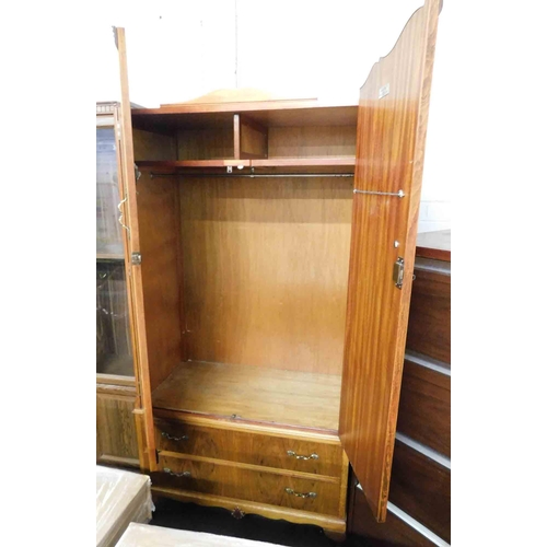 541 - Vintage wardrobe with drawer section