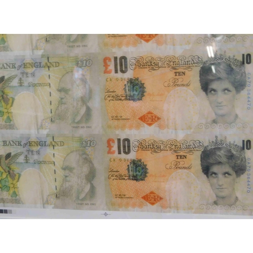 618 - Collectable Banksy 10 pound notes