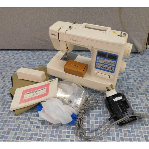 691 - Brother Boutique 21 electric sewing machine (unchecked)