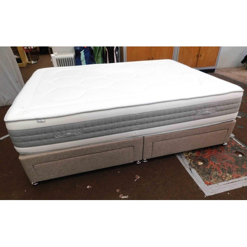 723 - Mammoth king size mattress & divan base