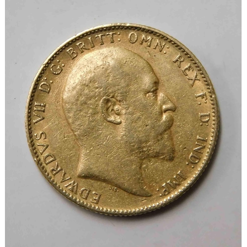 98A - 1902 22ct Gold full sovereign