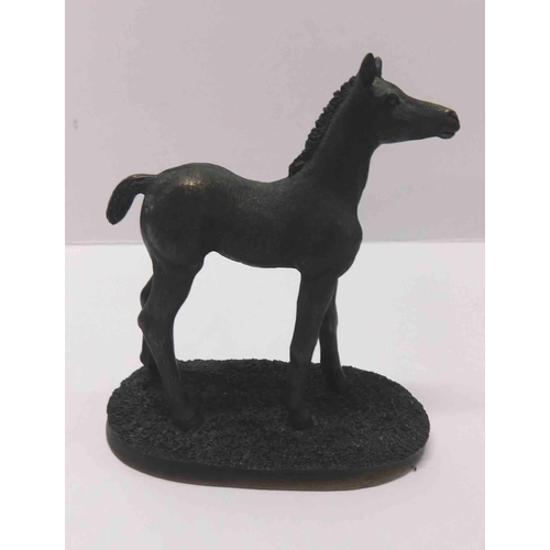 99 - Small resin foal - H.Sefton, 4 1/2