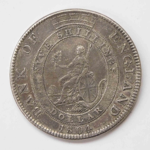 1804 dated - Bank of England - Georgian Dollar coin