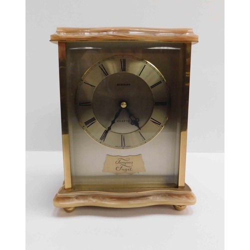 169 - Vintage - Tempus Fugit carriage clock