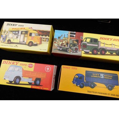 184 - Four - Dinky/Atlas - boxed vehicles