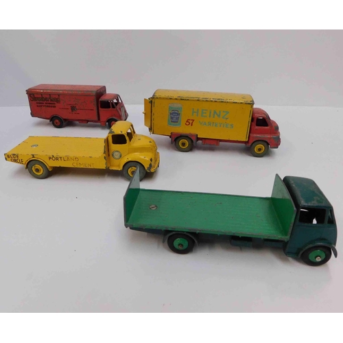 19A - Four - Dinky Supertoys trucks