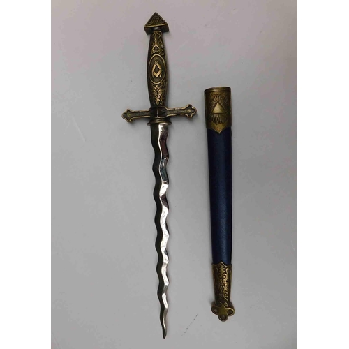 22 - Reproduction - Masonic ceremonial dagger