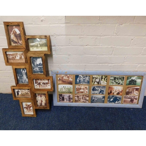 31 - Framed postcards